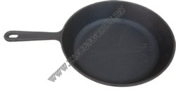 Сковорода чугунная Слуцк с ручкой, диаметр 22,4 см